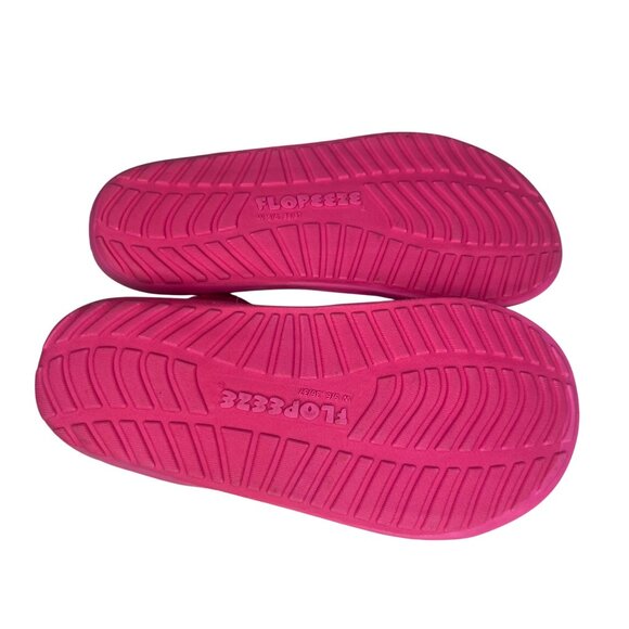 FlopEze Sandals Womens Size 5/6 Pink Purple Light Active Waterproof Summer - Picture 7 of 9
